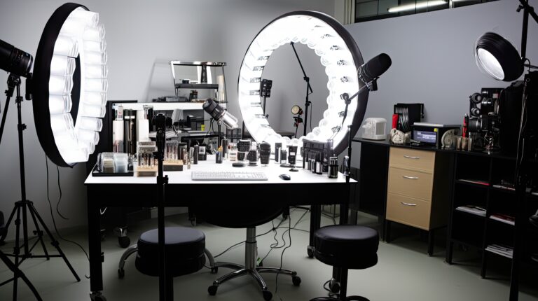 product ring light studio